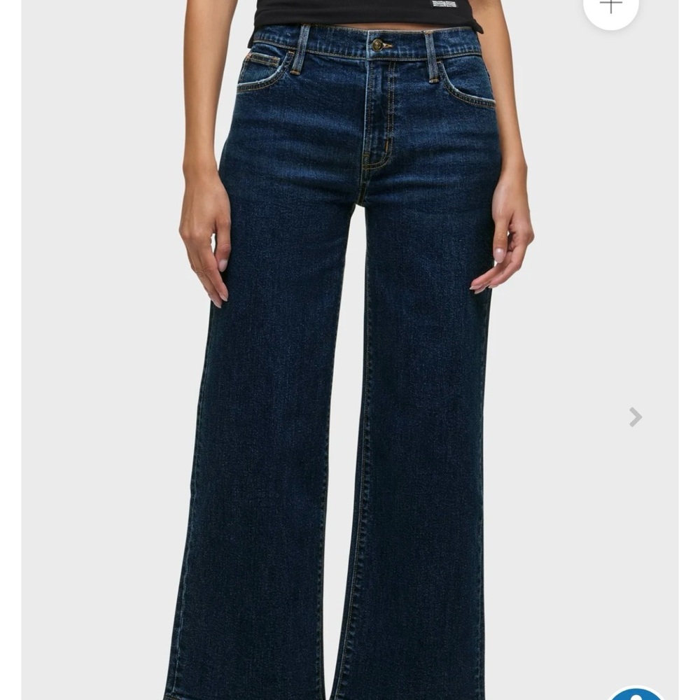 Rosalie Wide Leg Ankle Women's Wide-Leg Blue Jeans